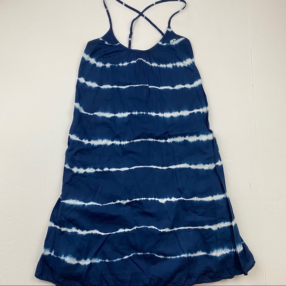 MADEWELL Backyard Indigo Shibori Tie Dye Dress - Picture 4 of 9